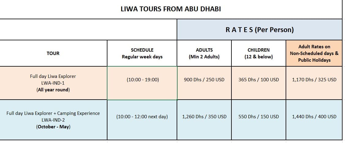 LWA-IND Tours - Rub Alkhali Desert Tourism L.L.C